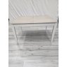 Premier Collection Bergen Grey Washed Oak & Soft Grey 4-6 Extension Table - Grade A3 - Ref #1113