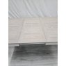 Premier Collection Bergen Grey Washed Oak & Soft Grey 4-6 Extension Table - Grade A3 - Ref #1113