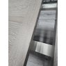 Premier Collection Bergen Grey Washed Oak & Soft Grey 4-6 Extension Table - Grade A3 - Ref #1113