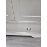 Premier Collection Hampstead White Double Wardrobe - Grade A3 - Ref #1116