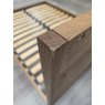 Premier Collection Riva Rustic Oak Panel King Bed Frame 150cm - Grade A2 - Ref #1148