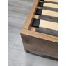 Premier Collection Riva Rustic Oak Panel King Bed Frame 150cm - Grade A2 - Ref #1148