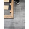 Premier Collection Riva Rustic Oak Panel King Bed Frame 150cm - Grade A2 - Ref #1148