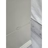 Premier Collection Hampstead Soft Grey & Pale Oak Triple Wardrobe - Grade A3 - Ref #1171