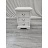 Premier Collection Hampstead White 3 Drawer Bedside Table - Grade A2 - Ref #1184