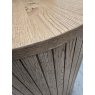 Signature Collection Vega Rustic Oak & Peppercorn Narrow Sideboard - Grade A2 - Ref #1191