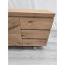 Signature Collection Ellipse Rustic Oak Wide Sideboard - Grade A2 - Ref #1192