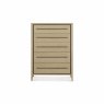 Premier Collection Rimini Aged Oak & Weathered Oak 5 Drawer Chest - Grade A3 - Ref #1197