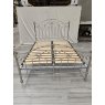 Headboards & Bedsteads Collection Elena Shiny Nickel Bedstead King 150cm - Grade A3 - Ref #1198