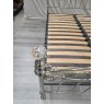 Headboards & Bedsteads Collection Elena Shiny Nickel Bedstead King 150cm - Grade A3 - Ref #1149
