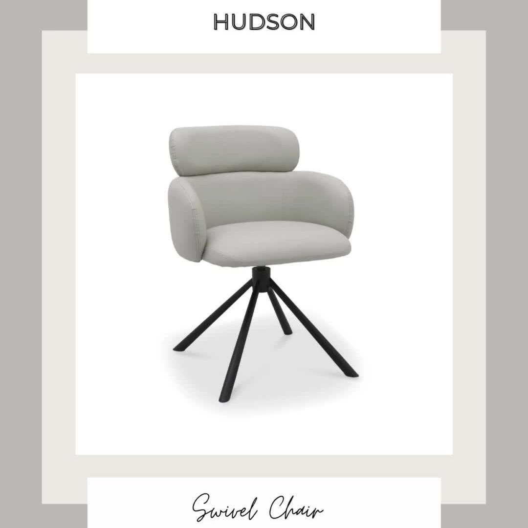 You notice the shape before you feel the comfort.⁠ ⁠ Hudson makes an impression from every angle....