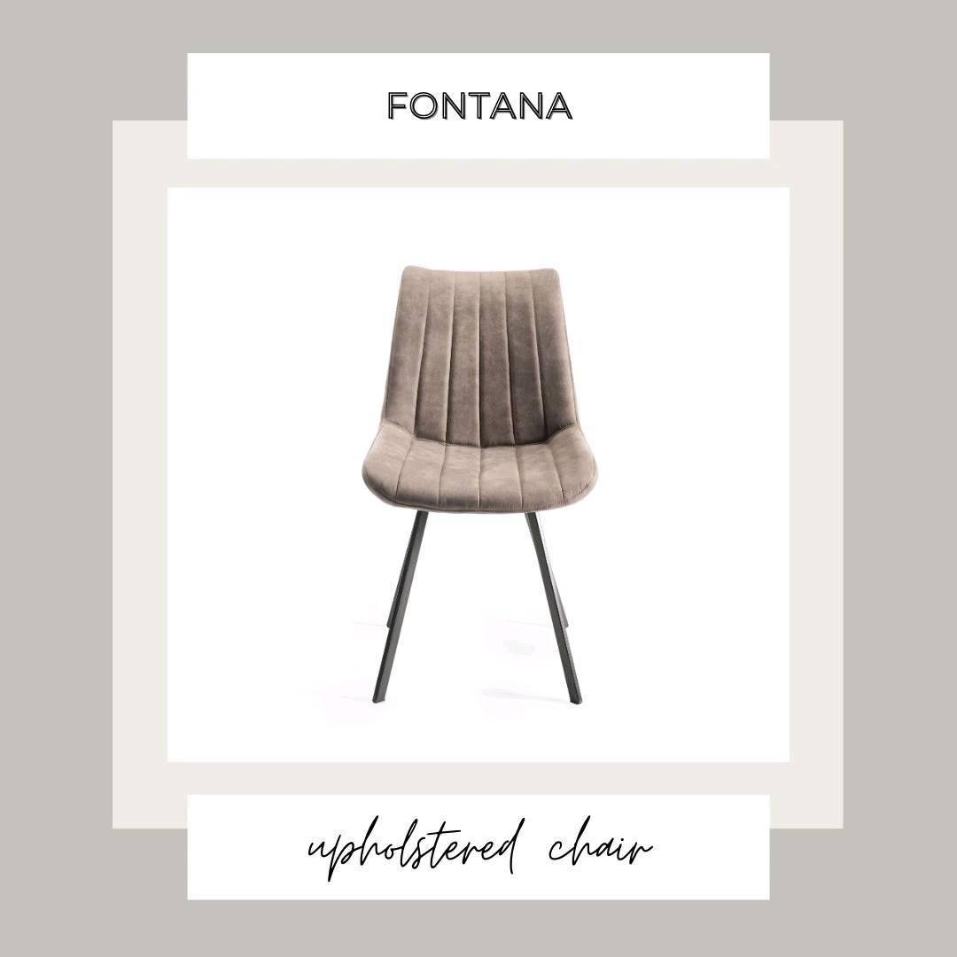 With so many beautiful features, the Fontana chair will make a stunning addition to your dining space...