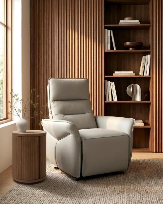 Meet Enzo 🛋️ A contemporary, European style arm chair with supportive cushioning and a smooth sy...
