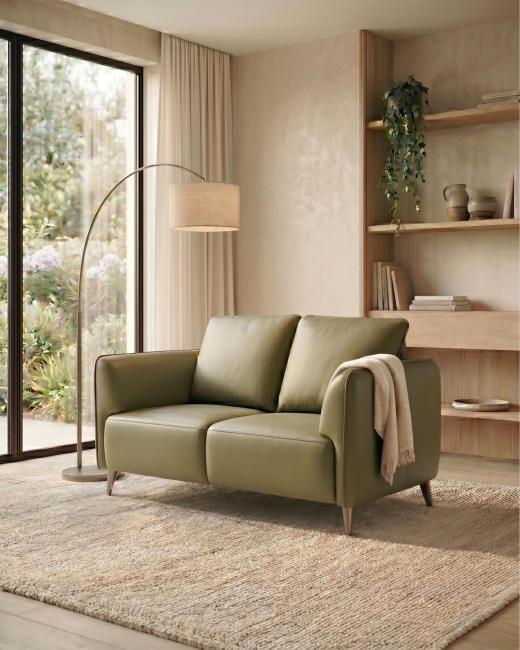 Designed for everyday living, with a clean silhouette and sleek metal legs. Atlas is upholstered in g...